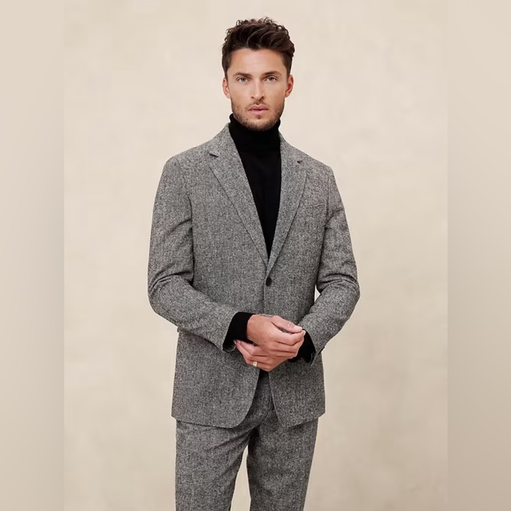 banana republic men's blazer 40R
